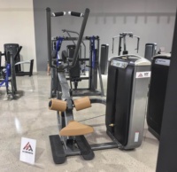 Machine d'entraînement professionnelle en acier réglable pour la musculation, avec sélection de charge par broche, pour exercices Pec Fly assis et Deltéens Posterior
