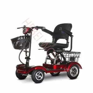 Yaşlı insanlar için 48V 12AH asit pil ile 300w faul-tekerlek mobilty elektrikli scooter engelli kişi