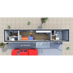 Casa Contenedor <span class=keywords><strong>Modular</strong></span> Prefabricada Modificada de 40 pies, Contenedor de Envío Modificado, Diseño Moderno, Tienda Contenedor - Product Image 5