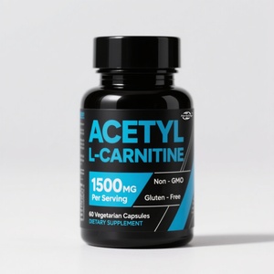 Capsules d'acétyl-L-carnitine en gros, supplément de L-carnitine pour l'énergie et le soutien cérébral - Product Image 1