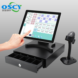 <span class=keywords><strong>Caisse</strong></span> <span class=keywords><strong>enregistreuse</strong></span> du système 2024 Pos pour le système de vente au détail de supermarché avec scanner de codes à barres matériel du système de point de vente - Product Image 1