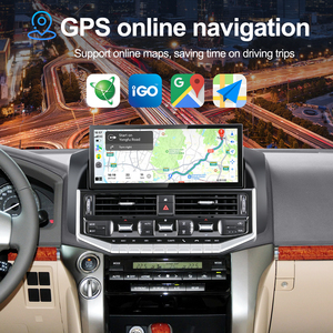 วิทยุติดรถยนต์ Navihua สำหรับ Toyota Land Cruiser LC200 ปี 2008-2015 อัพเกรดหน้าจอ 12.3 นิ้ว ระบบ Android พร้อม GPS DSP มัลติมีเดีย Carplay และระบบเสียงสเตอริโออัตโนมัติ - Product Image 5