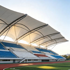 Estructuras de Acero para Tribunas, Estructuras para Eventos, Estructuras de Techo con Membrana, Materiales de Membrana Ignífugos para Techos de Tribunas - Product Image 5