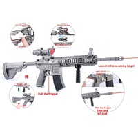 Modèle de collection Peacekeeper Elite M416 Laser Edition 30CM entièrement métallique, non fonctionnel, pour présentation tactique, pour les joueurs, gravure possible