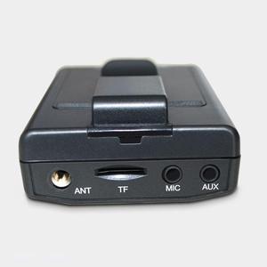 Factory OEM Portable FM Transmitter with LCD Display Low Power Rechargeable Wireless Transmitter for Tour Guide Church School - Product Image 2