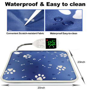 Termostato con calefacción eléctrica ajustable, almohadilla térmica impermeable para calefacción de mascotas, manta calentadora para perros y gatos - Product Image 5
