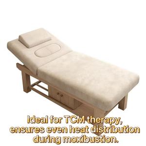 Lettino da Massaggio Pieghevole Ergonomico in Legno Massello Mason, Comodo e Portatile, per Centri Estetici e <span class=keywords><strong>Spa</strong></span>, Design Moderno per Uso Commerciale - Product Image 2