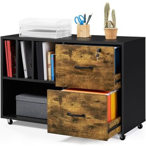 Tủ hồ sơ di động 2 ngăn kéo với không gian lưu trữ siêu rộng rãi và Tủ hồ sơ Triển Vọng mát mẻ - Product Image 4