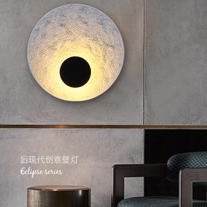 Lámpara de Pared de Diseño Nórdico Moderno para Dormitorio, Sala de Estar, Entrada, Estudio; LED Minimalista y Lujoso para Pared de Fondo - Product Image 2