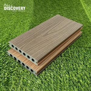 Planches de <span class=keywords><strong>terrasse</strong></span> <span class=keywords><strong>en</strong></span> WPC composite creux, panneau décoratif <span class=keywords><strong>en</strong></span> WPC <span class=keywords><strong>pour</strong></span> extérieur/piscine/jardin/balcon/<span class=keywords><strong>terrasse</strong></span>, sol extérieur à emboîtement - Product Image 4