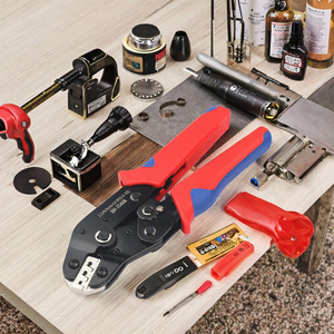 Hot Selling Diy Grade Zonnepaneel Terminal Krimptang Arbeidsbesparende Ratelveer Elektricien Handgereedschap - Product Image 2