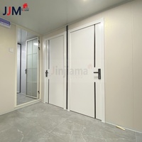 Bâtiments modulaires pliables JJM conformes aux codes australiens, conteneurs maritimes en acier de 20 et 40 pieds à toit haut, pour bureaux, villas et hôtels