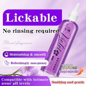COKELIFE ISO9001 Vente en gros 200ml Lubrifiant sexuel à saveur florale glissant Lubrifiants ludiques pour le <span class=keywords><strong>plaisir</strong></span> Lubrifiant pour jouets sexuels - Product Image 4