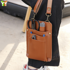 Bộ dụng cụ làm vườn Túi đựng dụng cụ bán hoa túi thắt lưng túi đựng dụng cụ cắt tỉa Quạt nghệ thuật bằng da - Product Image 3