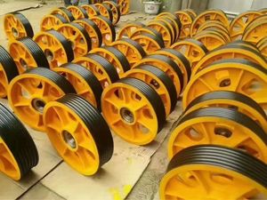 Roda Traksi Elevator, Roda Deflektor, Roda Tali, Pemrosesan Khusus - Product Image 3