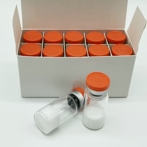 Flacons en verre à sertir multicolores avec bouchon |   Bouteilles de poudre lyophilisée avec boîte en papier et plateau en plastique, emballage en gros pour usine - Product Image 4