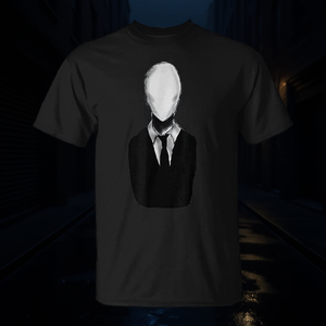 T-shirt Dapper Faceless Man noir unisexe taille adulte moyenne - Product Image 3
