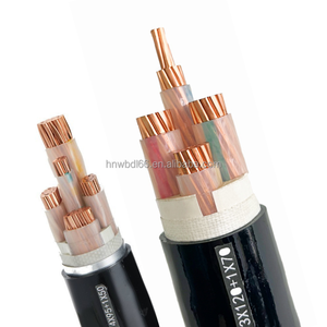 Cables de Alimentación Trifásicos de Cuatro Hilos CU/XLPE/PVC 4x400mm² 600/1000V NAXY Na2xy Cable Eléctrico de Cobre - Product Image 5