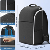 Sac à dos de voyage étanche en polyester pour manette DualSense PS5 Slim/Pro avec fermeture éclair - Rangement portable pour jeux et activités sportives en extérieur