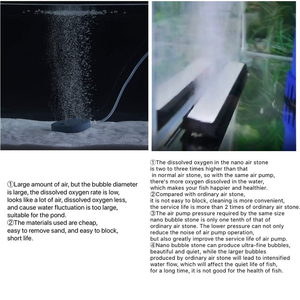 ปั๊มหินเป่าลมทำจากแก้วสำหรับตู้ปลา - Product Image 4