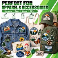 Écussons en chenille tissés brodés sur mesure, badges personnalisés avec logo, forme, taille et couleur, fabricant, livraison directe d'usine, échantillonnage rapide