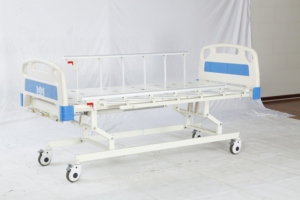 Новая разработка: стальная кровать для пациентов Fuda, модель A-2-2, 3 функции, низкая цена. - Product Image 3