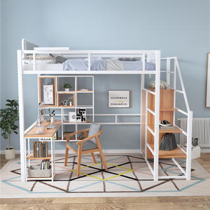 <span class=keywords><strong>Lit</strong></span> superposé modulaire en métal traditionnel personnalisé 2026, support solide, <span class=keywords><strong>mezzanine</strong></span>, appartement industriel, chambre intégrée - Product Image 5