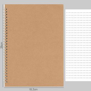 Tumama — livre de dessin personnalisé marron, carnet de notes pour artistes, en papier Kraft, exercices pour l'école, nouvelle collection <span class=keywords><strong>2021</strong></span> - Product Image 3