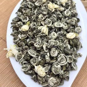 Muestra Gratuita de Té Verde de <span class=keywords><strong>Jazmín</strong></span> Chino, Pedido OEM, Té con Sabor a Caracol de <span class=keywords><strong>Jazmín</strong></span>, Té de Venta Caliente - Product Image 2