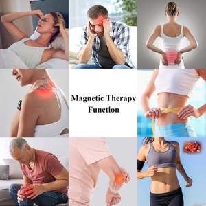 Joyería Biomagnética, Pulsera Magnética de Acero Inoxidable Color Oro Rosa con Piedra Fucsia para Mujer, Joyería para Artritis, Pulsera Magnética de Aluminio - Product Image 4