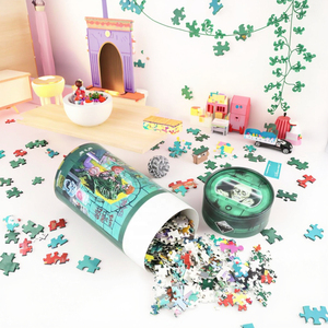 <span class=keywords><strong>Puzzle</strong></span> personalizzabili in stile cartone animato <span class=keywords><strong>500</strong></span> e 1000 pezzo giocattoli di carta miglior regalo per adulti e bambini - Product Image 5