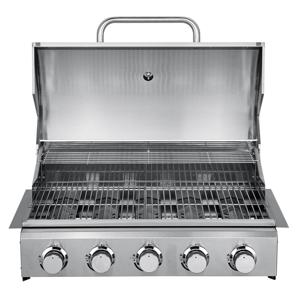 Barbecue extérieur à gaz intégré à 2 3 4 5 brûleurs Vente en gros au détail Bas quantité minimale de commande Personnalisé Cuisinière à gaz Four Barbecue Grill - Product Image 6
