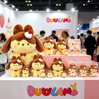 Peluche Lapin Dessert Personnalisée, Jouet en Peluche Doux pour Décoration de Bureau à Domicile, Cadeau pour Enfants, Peluche Lapin Dessert