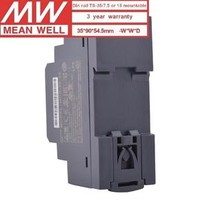 Fuente de Alimentación de Riel <span class=keywords><strong>DIN</strong></span> de 30W Mean Well HDR-30-15 Ultra Delgada de Salida Única AC DC 15V 2A <span class=keywords><strong>para</strong></span> Montaje en Riel <span class=keywords><strong>DIN</strong></span> - Product Image 6