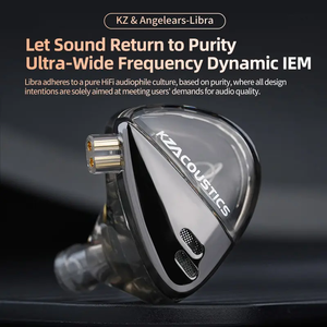 Nouveaux écouteurs intra-auriculaires HiFi <span class=keywords><strong>KZ</strong></span> Libra X, moniteurs de musique, écouteurs filaires, annulation active du bruit (<span class=keywords><strong>ANC</strong></span>), étanches IPX5, APT-X - Product Image 4