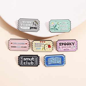 제조업체 맞춤형 라펠 핀, 문자 캐릭터 브로치 핀, 소량 주문 가능한 모자용 금속 소프트 에나멜 핀 - Product Image 2