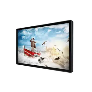 32inch 55 inch Indoor WIFI 3G vedios vertical advertising player display lcd tv screen with touch screen