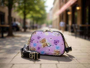 Borsa a tracolla rigida stampata da donna da 7 pollici per uso quotidiano in tutte le stagioni - Product Image 2