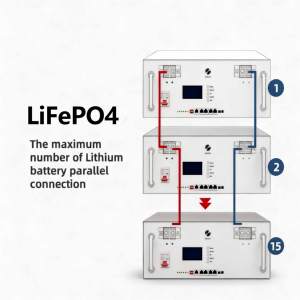 แบตเตอรี่ LiFePO4 แบบติดตั้งบนชั้นวาง 51.2V 100Ah 200Ah 280Ah 300Ah 314Ah ชุดแบตเตอรี่ 5kWh 10kWh 15kWh 16kWh สำหรับโซลาร์บ้าน - Product Image 6
