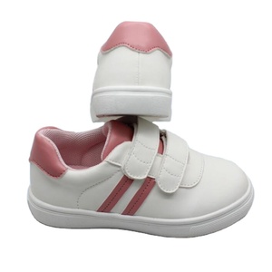 Nuevo niños Casual rojo y blanco zapatillas de deporte caminando Skate zapatos casuales zapatos - Product Image 4