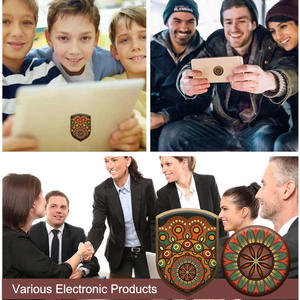 Parche de Silicona con Protección Contra la Radiación Estilo Indonesia, Escudo de Iones Negativos, Pegatinas de Protección Electromagnética para Teléfonos Celulares - Product Image 5