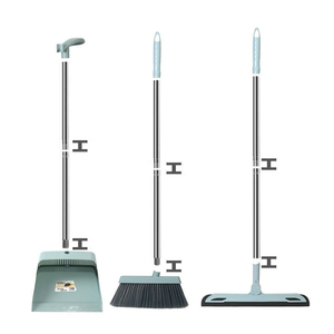 Cepillo de basura para interior, escoba y <span class=keywords><strong>recogedor</strong></span> de polvo con mango largo, escoba y <span class=keywords><strong>recogedor</strong></span> de polvo, 3 uds., venta al por mayor - Product Image 6