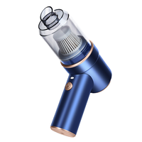 Mini aspirateur sans fil haute puissance soufflage et aspiration multifonctions avec éclairage pour le nettoyage des petites voitures