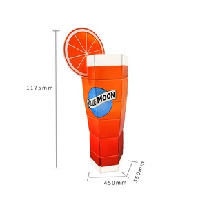 Présentoir en carton pour sol pliable en matériau recyclable pour supermarché personnalisé Présentoir pour boissons pour Pop Store - Product Image 2