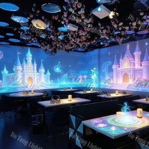 Système de projection immersif commercial pour restaurants, hôtels, salles de banquet, événements et salles d'expérience thématique - Product Image 3