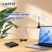 Module sans fil Lora 433 MHz 470 MHz avec antenne omnidirectionnelle à gain élevé et polarisation verticale