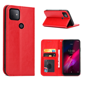 Cartera de cuero PU A prueba de golpes, funda de teléfono para <span class=keywords><strong>TCL</strong></span> t-mobile Revvl 4 Plus, venta al por mayor - Product Image 1
