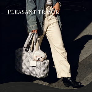 Bolsa de Transporte para Mascotas Pequeñas, de Uso Diario, con Logotipo Personalizado, Suave, para Gatos y Perros, de Nailon, Moderna y Portátil - Product Image 1