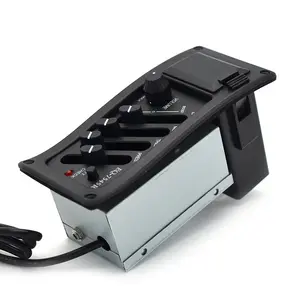 Новый 4 акустической гитары пикап гитары предусилитель усилитель эквалайзер 7545R пикап 6,5 мм выход - Product Image 4