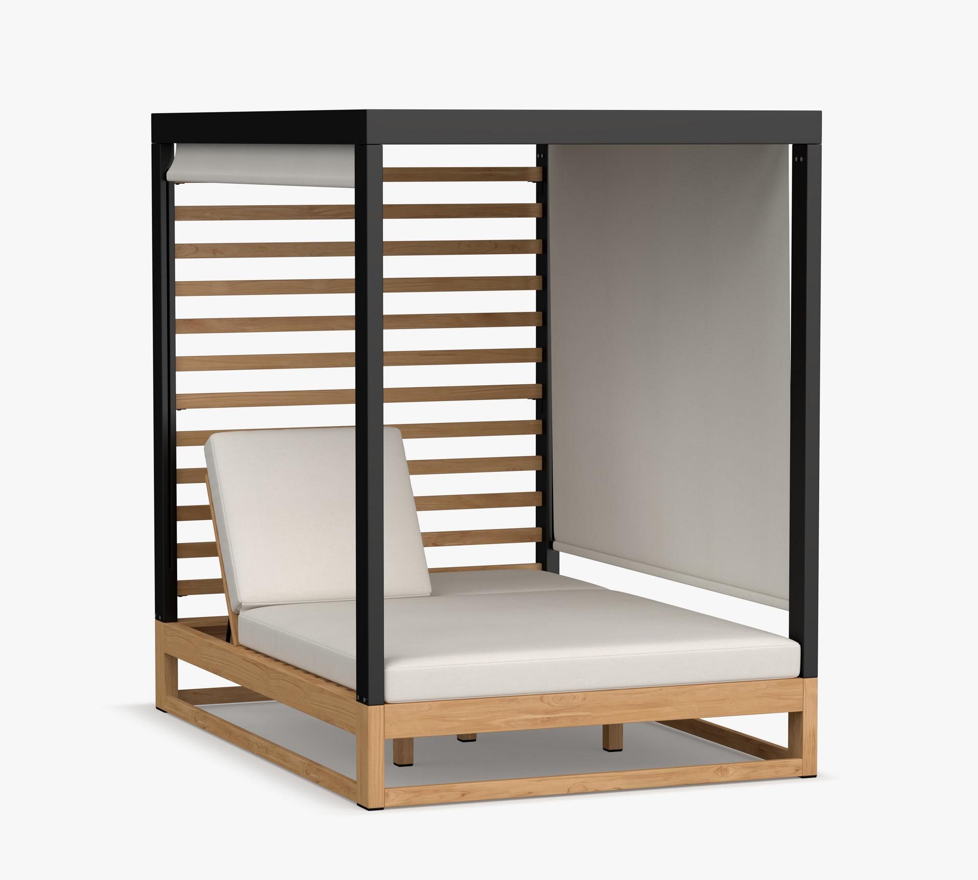 Pool garden sets sunbed daybed wood furniture metal teak outdoor daybed
